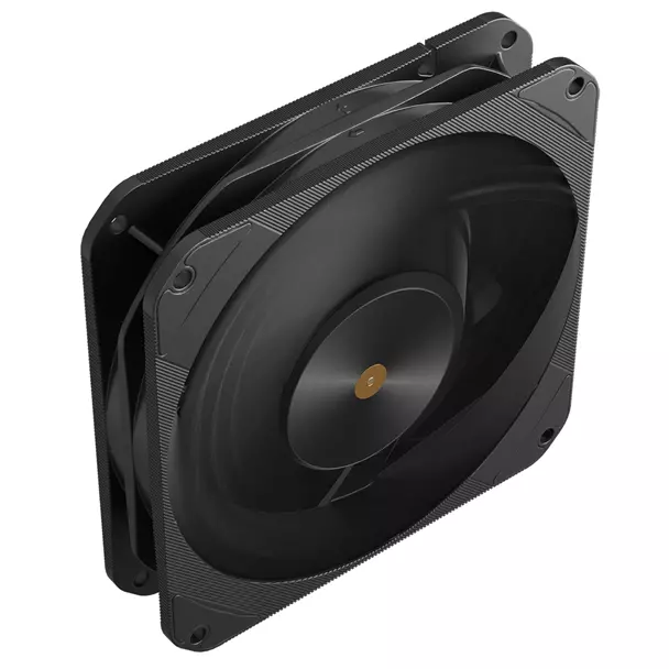 Powercool Silent Flow 120 FDB Black Silent Flow 120mm FDB Black 4pin PWM Cooling Fan - Image 1
